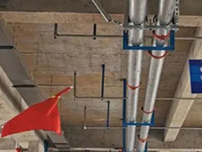 四子王旗管廊支架的安装方法